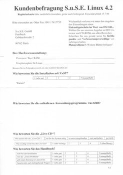 Registration Card