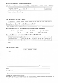 Registration Card