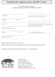Registration Card